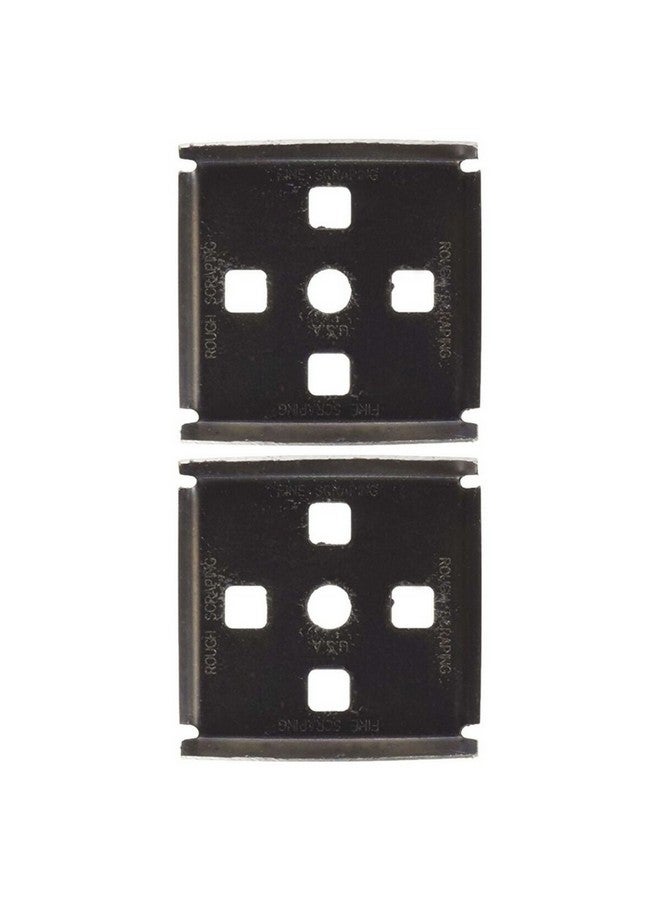 Allway 2-Piece Heavy Duty 4 Edge Wood Scraper Blades Black 1.5 Inch 22B - Image 3